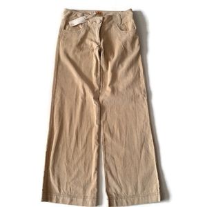 TULLE NWT tan cute comfy corduroy trousers